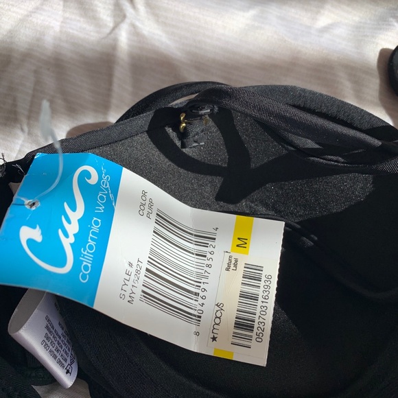 Black Bandeau Bikini Top - M - Picture 3 of 3